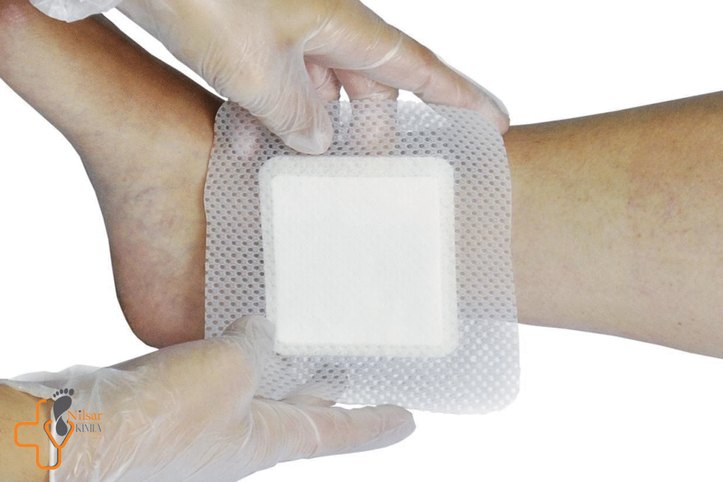 نحویه شست شو و پانسمان زخم دیابتی