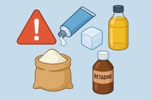 «مواد و کارهای خطرناک که نباید روی سوختگی استفاده شوند»