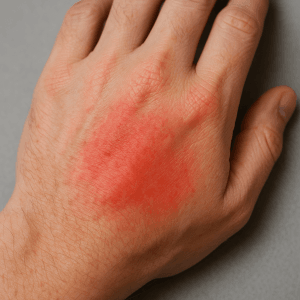 علائم اولیه سوختگی شیمیایی