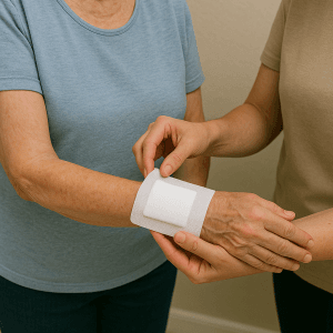 پانسمان مناسب برای درمان سوختگی در سالمندان و جلوگیری از عفونت